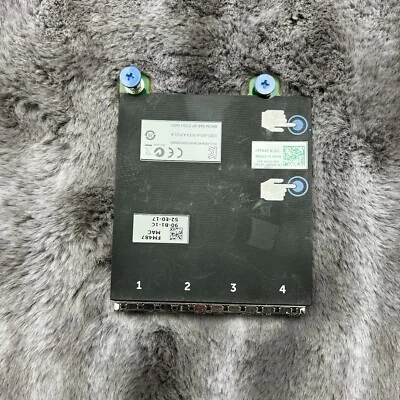 Dell FM487 Broadcom 5720 Quad Port 1Gb Ethernet Network Daughter Card - Image 1 of 4
