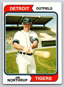 Topps 1974 Jim Northrup #266