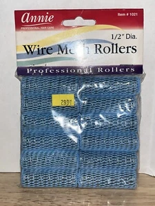 1/2 Zoll Drahtgeflecht Haarroller - 12 Stück - Bild 1 von 4