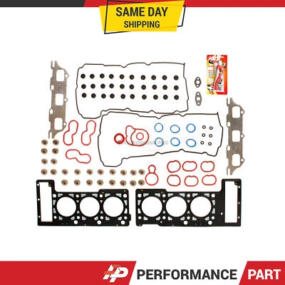 Juego de juntas de culata para 01-10 Dodge Intrepid Stratus Magnum Chrysler 2.7 VIN R, U, T Foto 1 de 4
