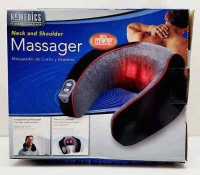Masajeador de cuello y hombros Homedics con ajuste Heat Flex comodidad #1 masajeador Foto 1 de 2