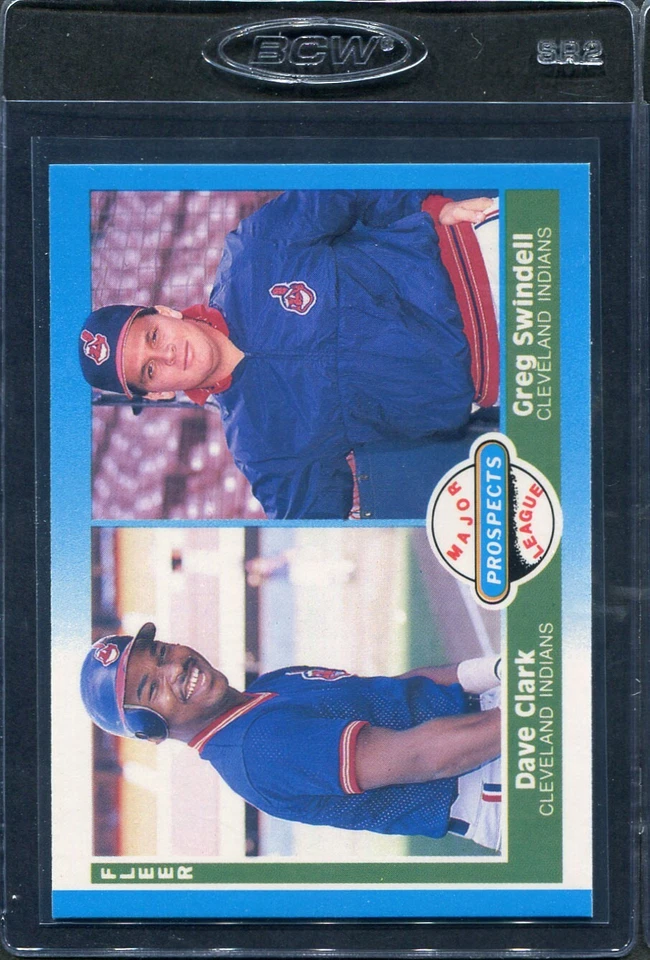 1987 Fleer Glossy Greg Swindell RC #644 Indians Mint - Image 1 of 1