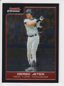 2006 BOWMAN CHROME DEREK JETER 65 NEW YORK YANKEES - Picture 1 of 2