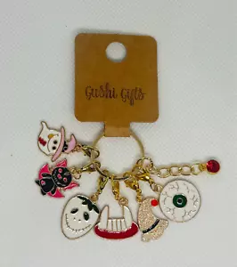 Handmade Stitch Markers Clasp Knitting Crochet Scary Halloween Collection Crafts - Picture 1 of 1
