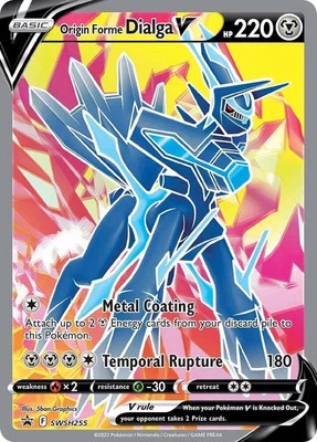 Origin Forme Dialga V SWSH255 SWSH: Sword & Shield Promo Cards Holo - Image 1 of 2