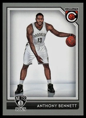 2016-17 Panini Complete #208 Anthony Bennett Silver Brooklyn Nets - Image 1 of 2