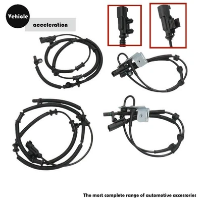 4x ABS Wheel Speed Sensor Front & Rear For 2012-2020 Dodge Grand Caravan 3.6L - Image 1 of 4