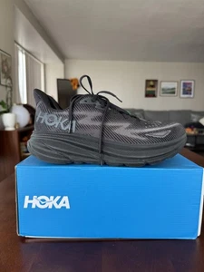 Zapatillas deportivas Hoka Clifton 9 para mujer talla 9 malla negra BBLC 1127896 - Imagen 1 de 5