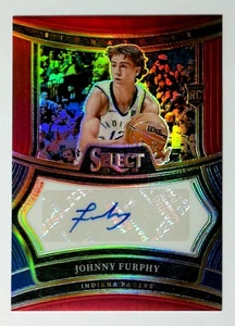 2024-25 Select Rookie Signatures Red Prizm RC AUTO #RS-FURJohnny Furphy /99 - Picture 1 of 3