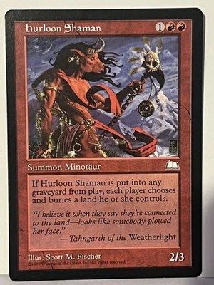 Hurloon Shaman Weatherlight NM MTG Magic Fast Shipping - Image 1 of 2