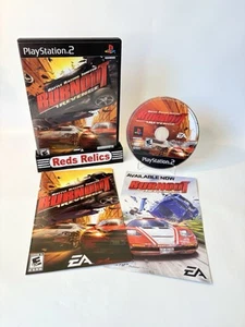Burnout: Revenge (Sony PlayStation 2, 2005) CIB w/ Color manual + Near Mint - Picture 1 of 16