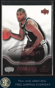 Tim Duncan 2004-05 Upper Deck Pro Sigs #77 San Antonio Spurs - Imagen 1 de 2