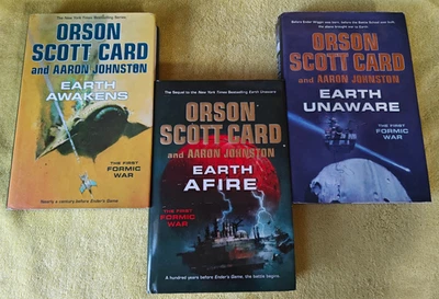 The First Formic War Hardcover Lot Orson Scott Card and Aaron Johnston 1st Ed. - Image 1 of 4