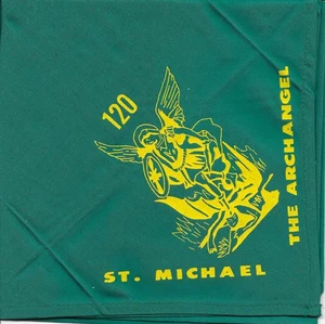 Pañuelo Levittown Pennsylvania Washington Crossing Council Troop 120 BSA - Imagen 1 de 1