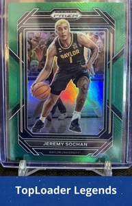 2023 Panini Prizm Draft Picks #94 Jeremy Sochan Green - Picture 1 of 2