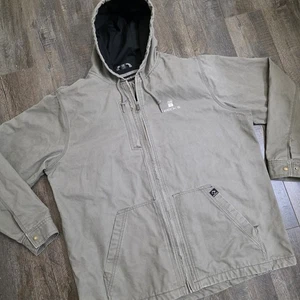 Chaqueta Dri Duck Para Hombres 2XL Gris Lavado Envejecido Capucha Laredo DD5090 Estilo Carhartt - Imagen 1 de 14