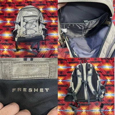 Mochila de día The North Face Freshet Dune beige brezo asfalto CYC8 Foto 1 de 4