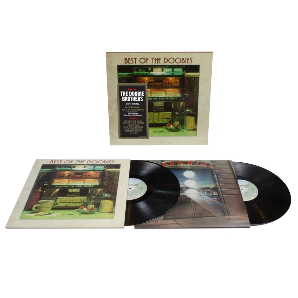 Doobie Brothers Best of the Doobies: Volumes 1 & 2 Double LP Vinyl NEW - Image 1 of 1