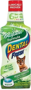 Dental Fresh Water Additive for Cats, Original 8 Fl Oz (Pack of 1), Clear - Picture 1 of 7