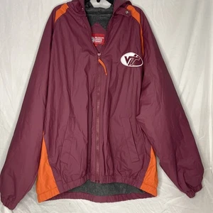 Virginia Tech Hokies Chaqueta de Lluvia Producto Licencia Colegial - Imagen 1 de 12