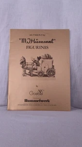 M.J. Hummel Figurines Authentic Catalog by Goebel Distributed by Hummelwerk 1977 - Picture 1 of 1