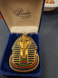 Egyptian King Tutankhamun Mask pendant 27 cm in Height, Museum replica - Picture 1 of 6