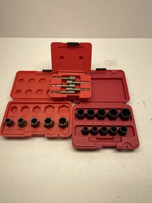Craftsman EE. UU. # 2 a 13 tornillos removedor de tuercas extractor juego de enchufes más extra’s Foto 1 de 4