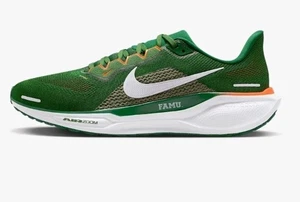 Nike Air Zoom Pegasus 41 FAMU Verde Naranja Zapatos FZ5112-300 Para hombres Talla 9” - Imagen 1 de 8