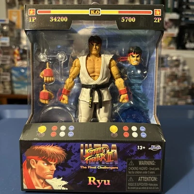 Lote de 5 Jada Toys Ultra Street Fighter II The Final Challengers Foto 1 de 4