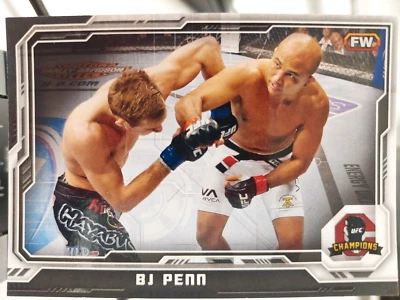 BJ Penn #123 2014 Topps UFC Champions Black #173/188 - Image 1 of 2