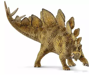 SCHLEICH DINOSAURIER IN FABRIKTASCHE MIT ALLEN ETIKETTEN STEGOSAURUS 14568 NICHT MEHR PRODUZIERT VERSIEGELT - Bild 1 von 4