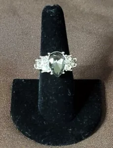 Happily Ever Eloquent Silver Paparazzi Ring - Picture 1 of 4