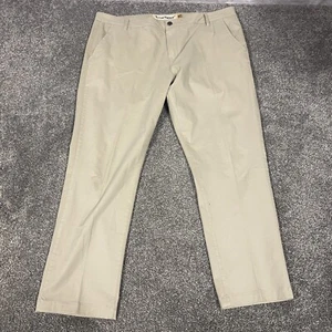 Tailor Vintage Mens Pants Brown Slim Fit Cotton Blend 40x28 - Picture 1 of 12