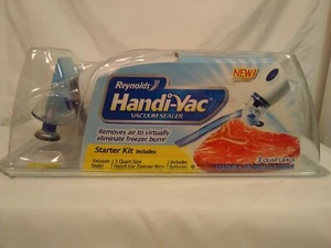 Reynolds Handi-Vac Handheld Vacuum Sealer Starter Kit Food Storage Battery Oper - Picture 1 of 6