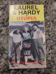 Laurel And Hardy In Utopia VHS - Picture 1 of 3