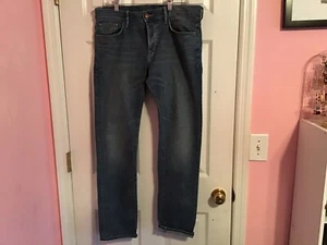 H&M Denim Mens Jean Slim Low waist 33/32 - Picture 1 of 5