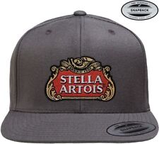 Stella Artois Logo Premium Snapback Cap Dark-Grey