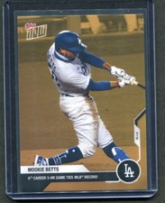 2020 Topps Now Road To Opening Day Bonus Mookie Betts #ODB-1 Dodgers