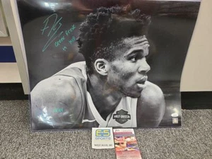 Giannis Antetokounmpo Milwaukee Bucks Signed Autographed 16x20 Photo LE 28/34 - Picture 1 of 3