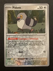 Pidove - 133/162 - Holograma Inverso Común - SV5: Fuerzas Temporales - Juego de cartas coleccionables Pokémon - Imagen 1 de 3