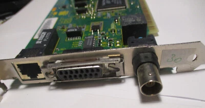 PCI-Karte (30) 3COM PCI-Lan-Karte 10 Mbps ?  interne Combo-Ethernet-Karte - Bild 1 von 4