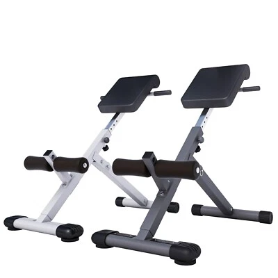 GORILLA SPORTS® Rückentrainer Bauchtrainer Rückenstrecker Hyperextension Fitness - Bild 1 von 4