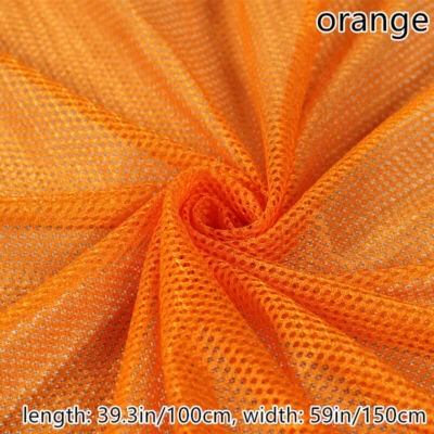 Fishnet Mesh Fabric Hole Hollow Sport Costume Lining Material DIY Breathable - Image 1 of 4