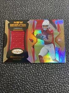 2021 Certified New Generation Rondale Moore 219/249 Patch Mem RC Cardinals - Picture 1 of 6