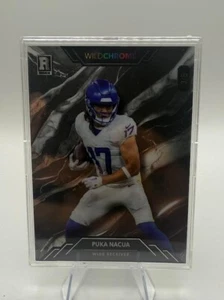 PUKA NAKUA RC  2023 Wild Chrome  ROOKIE LA Rams 3/5 - Picture 1 of 2
