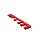Emblème logo MTM rouge 155x20 MM coffre carrosserie ailes portes