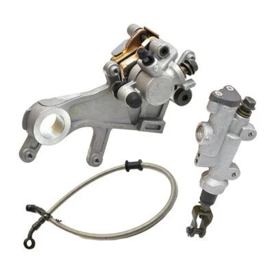 Rear Brake Caliper & Master Cylinder 3pc Fit for Honda CRF250R CRF450R CRF250X - Imagem 1 de 4