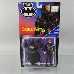 Batman Returns BRUCE WAYNE Quick Change Armor Action Figure Keaton Kenner 1991 - Picture 1 of 8