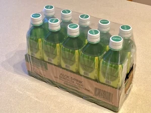 ALOEVINE Aloe Vera Drink Pack of 10 16.9 oz Bottles - Picture 1 of 3