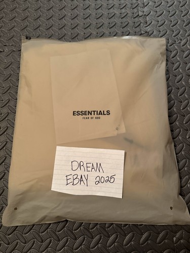 Felpa con cappuccio FOG Pacsun Fear Of God Essentials pull over (SS21) taglia XXS crema